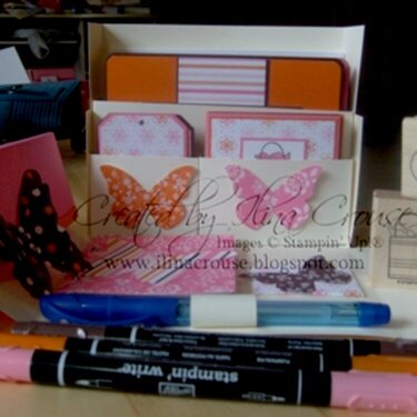 Birthday stationery box with cards