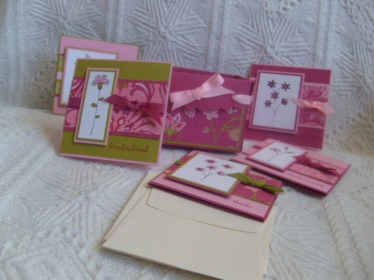 Scallop Envelope Box and Love notes