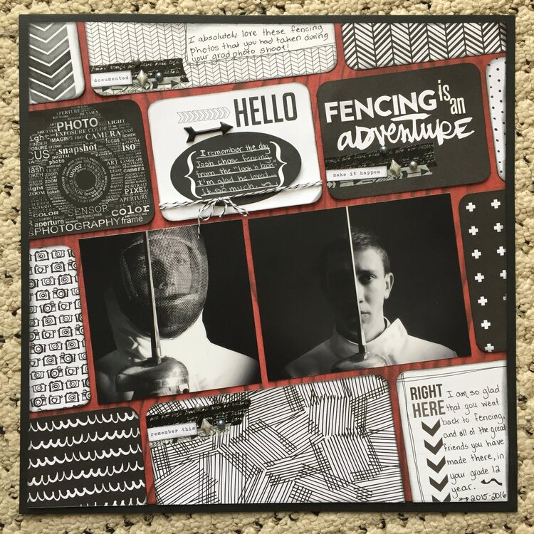 Fencing is an Adventure