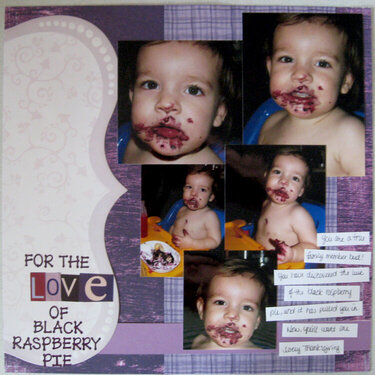 For the Love of Black Raspberry Pie