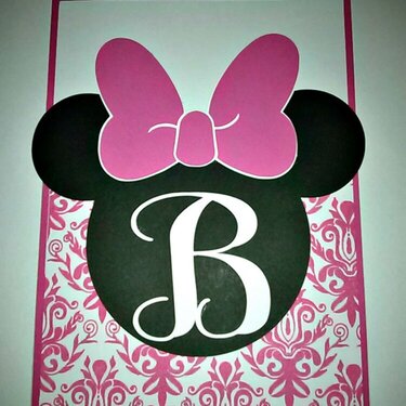 Minnie Mouse Card