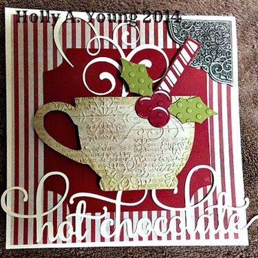 Hot Chocolate Christmas card