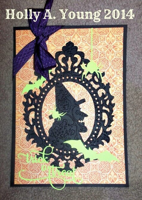 Witch Halloween Card