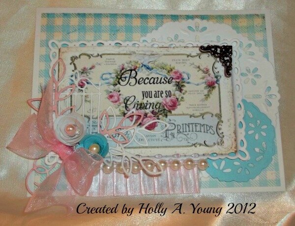 shabby chic thank you