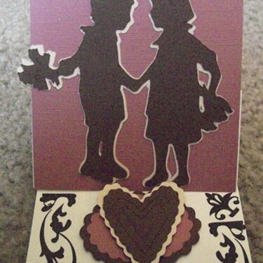 Valentine Easel card