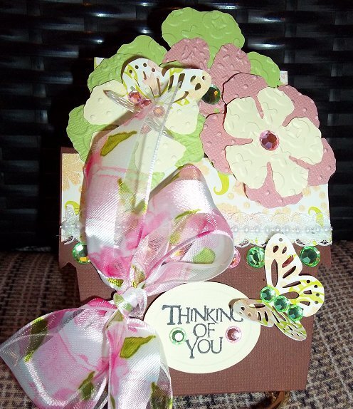 Flower Pot card,,,,,,,,card of the week.