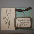 "Key to My Heart" Card