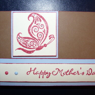 Mother&#039;s Day Butterfly Card