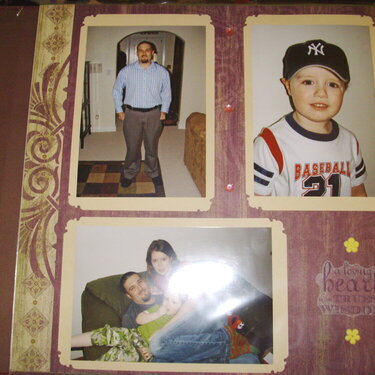 Family Scrapbook Page 4