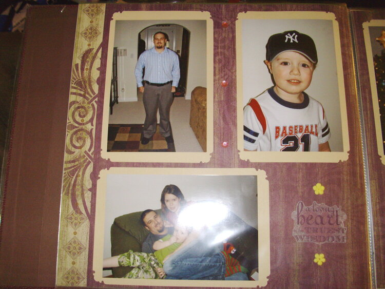 Family Scrapbook Page 4