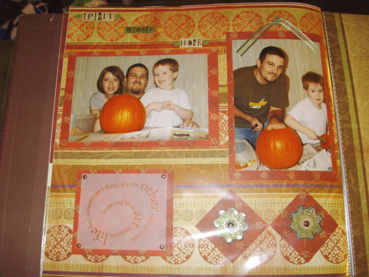 Family Scrapbook Page 8
