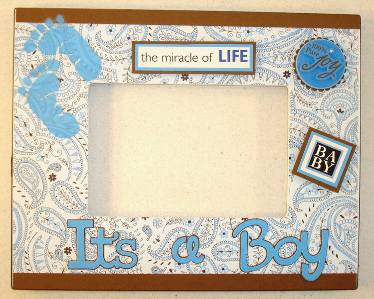 Picture Frame - It&#039;s a Boy