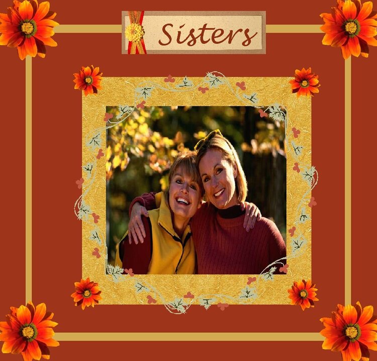 SISTERS  www.piecesofyoudesigns.com