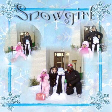 SNOWGIRL www.piecesofyoudesigns.com