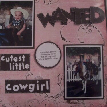 Cutest Little Cowgirl