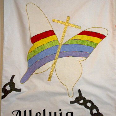 Easter banner for church in Africa