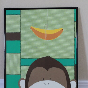 Home-made Monkey Bathroom Decor!
