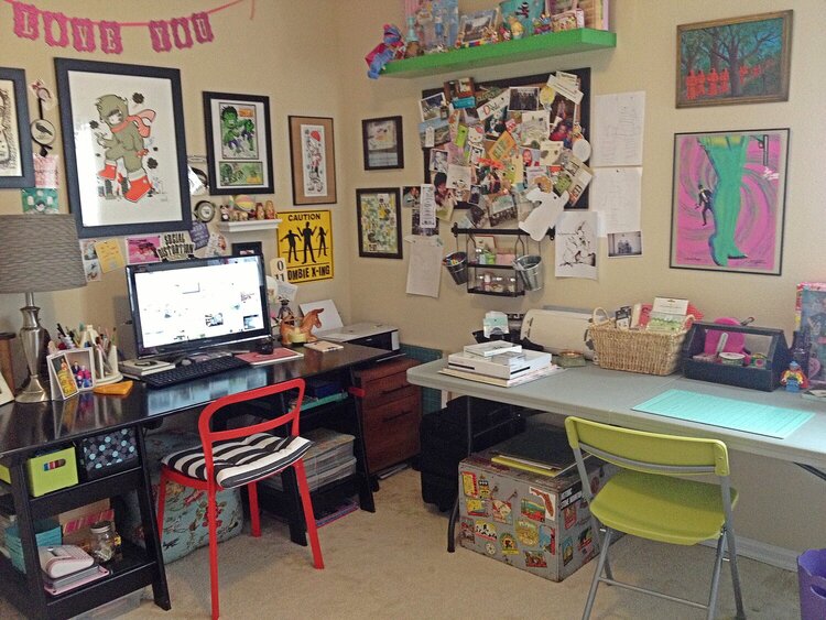 my office/craft room
