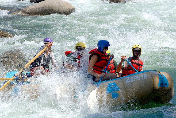 rafting