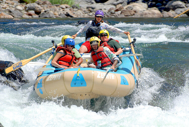 rafting