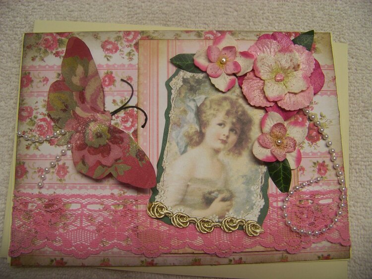 Vintage card #2 for Themed swap.