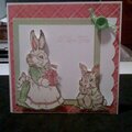 I love you bunny card