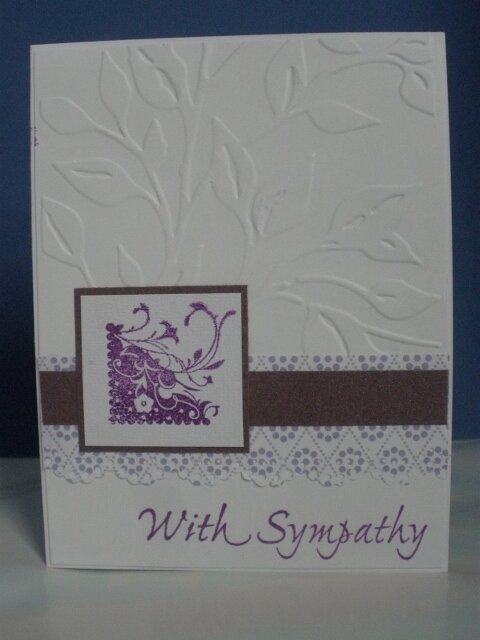 Embossed With Sympathy
