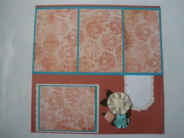 Floral One-Page Layout