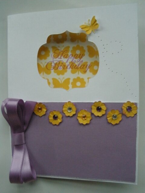 Little Flowers Birthday Card