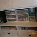 Storage area of my craft armoire