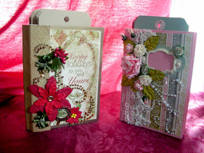 Card and envelope mini albums