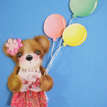 Balloons Tear Bear