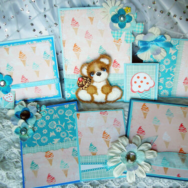 Layout Matte Set w/Bear