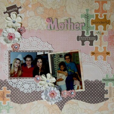 Puzzle Pieces of a mother