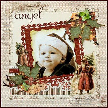 Angel *Scrap That! Pion Design &quot;Waiting for Santa&quot; Kit