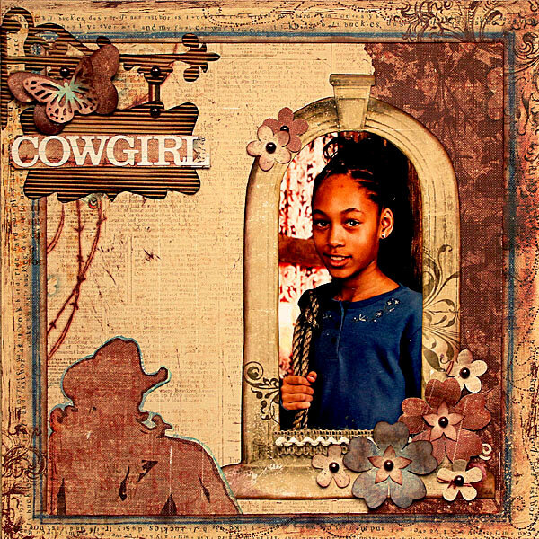 Cowgirl **Scrap That! August Kit**