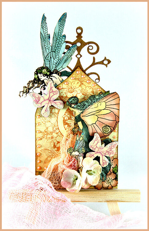 Butterflies and Fairies ATC *The Dusty Attic*