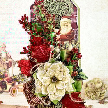 Victorian Christmas Tag