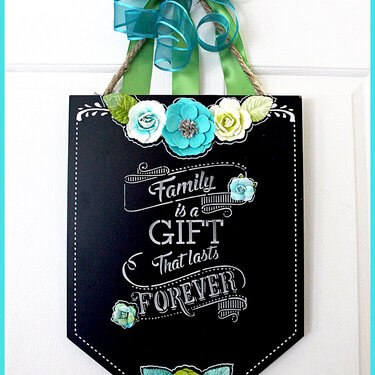 Family is a Gift - Wall Hanging