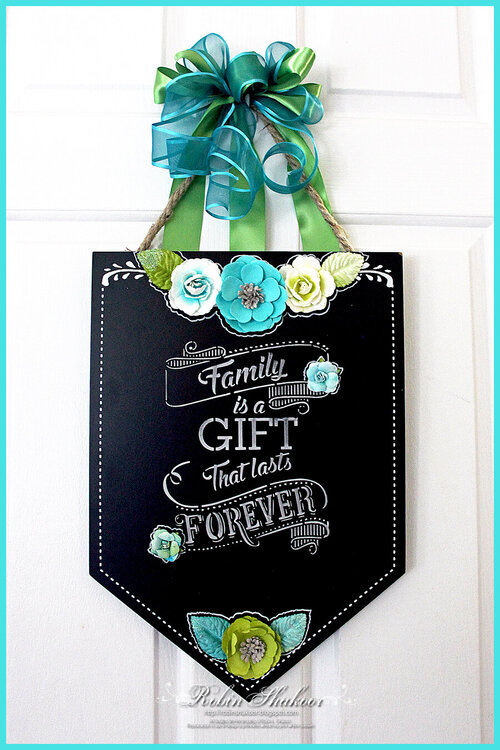 Family is a Gift - Wall Hanging