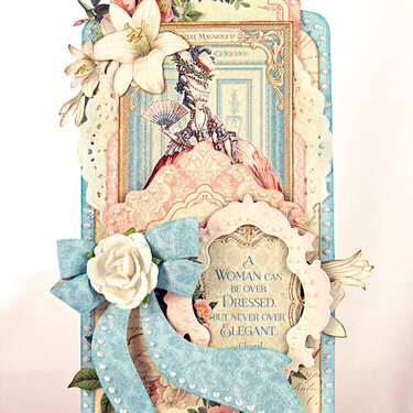 Gilded Lily Victorian Tag