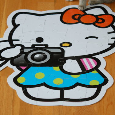 Hello Kitty Puzzle Almost 3 ft. tall