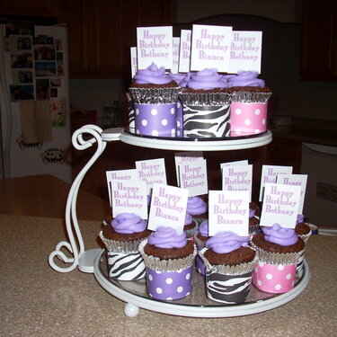 Birthday Brownie Cups