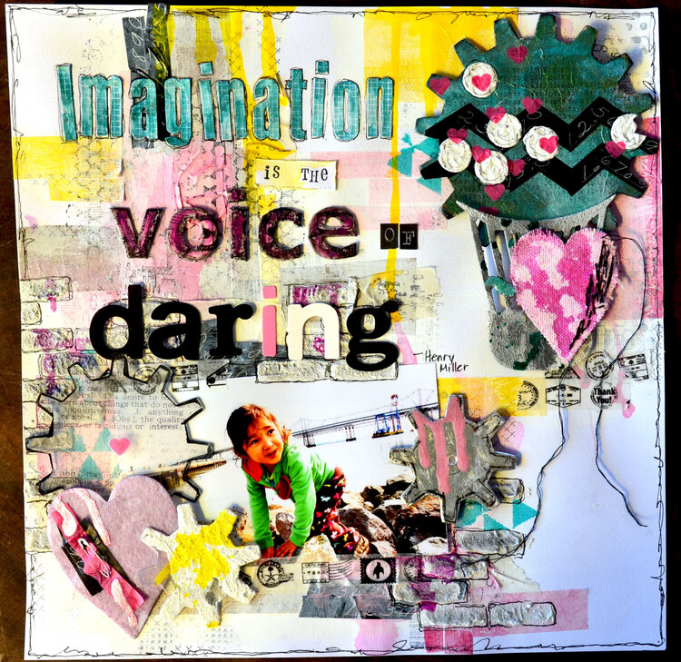 Imagination is the Voice of Daring *Basically Bare*