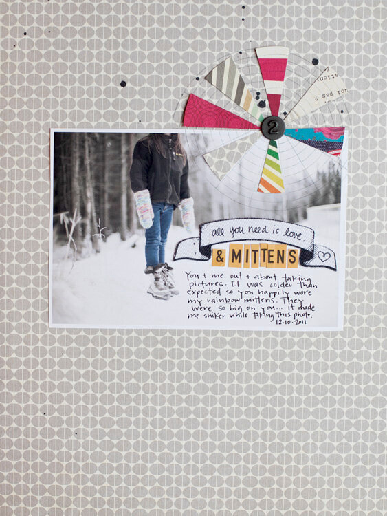 Studio Calico January Kit **Mittens**