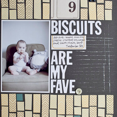 Studio Calico October: Biscuits are my Fave