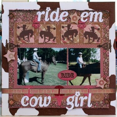 ride em cowgirl *Creative Imaginations*
