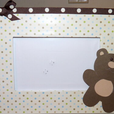Baby boy picture frame