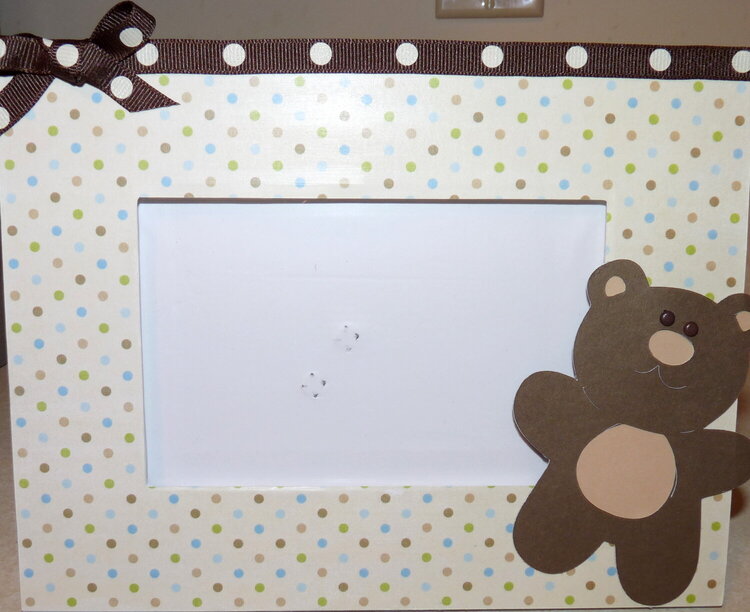 Baby boy picture frame