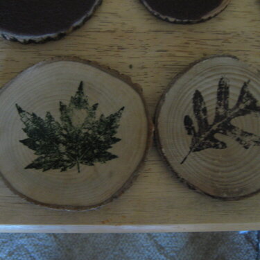 Wood Coasters for Christmas present